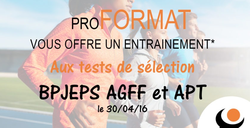 Entrainement gratuit aux tests de sélection des BPJEPS MULHOUSE