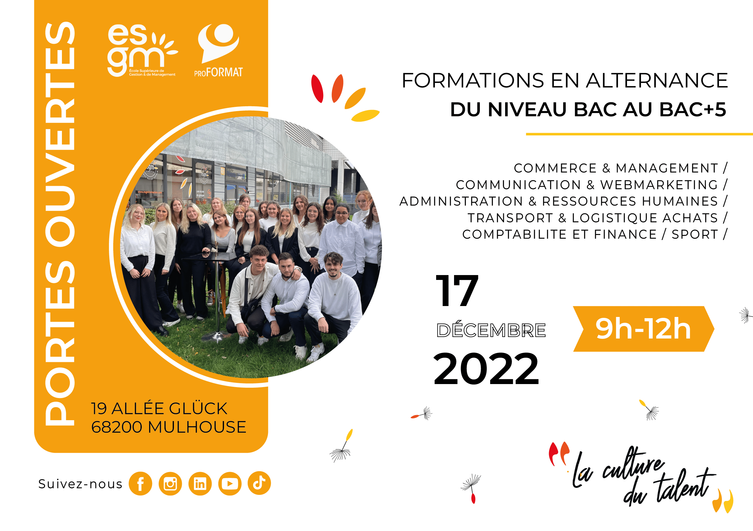Matin e portes ouvertes pro format mulhouse alsace
